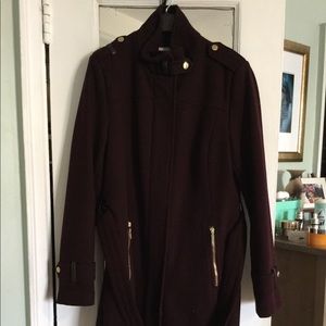Cole Haan wool belted jacket size 6